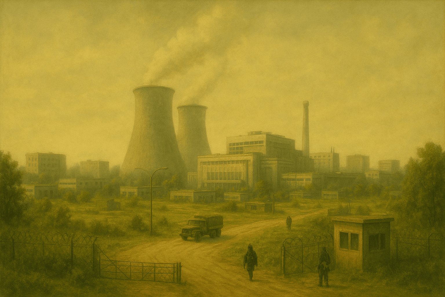 Działająca Elektrownia Czarnobyl